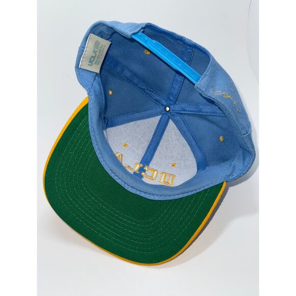 UCLA Bruins Two Tone Snapback Hat NCAA Blue Yellow - Picture 5 of 5
